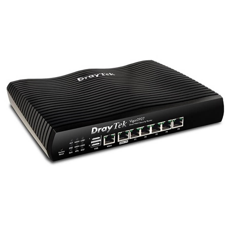 Dual WAN Enterprise VPN Router DrayTek Vigor2927